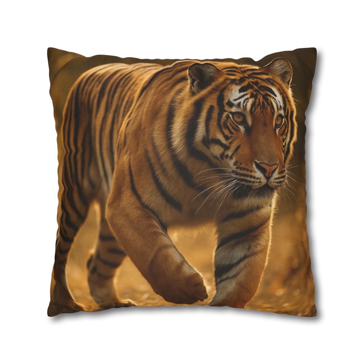 Forest Stalker Bengal Tiger soft cotton pillow cases