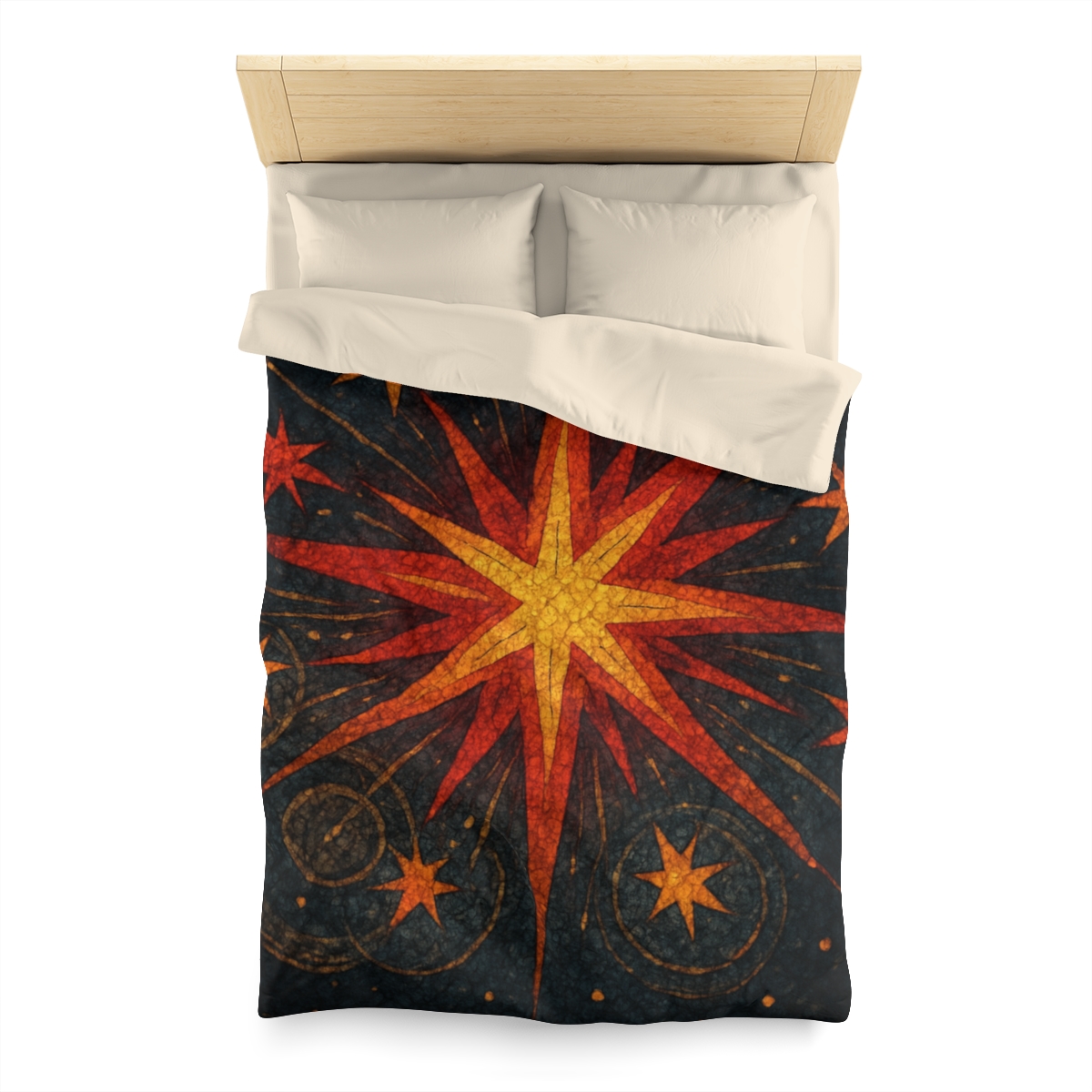 Starburst Cluster Mosaic designer printed duvets
