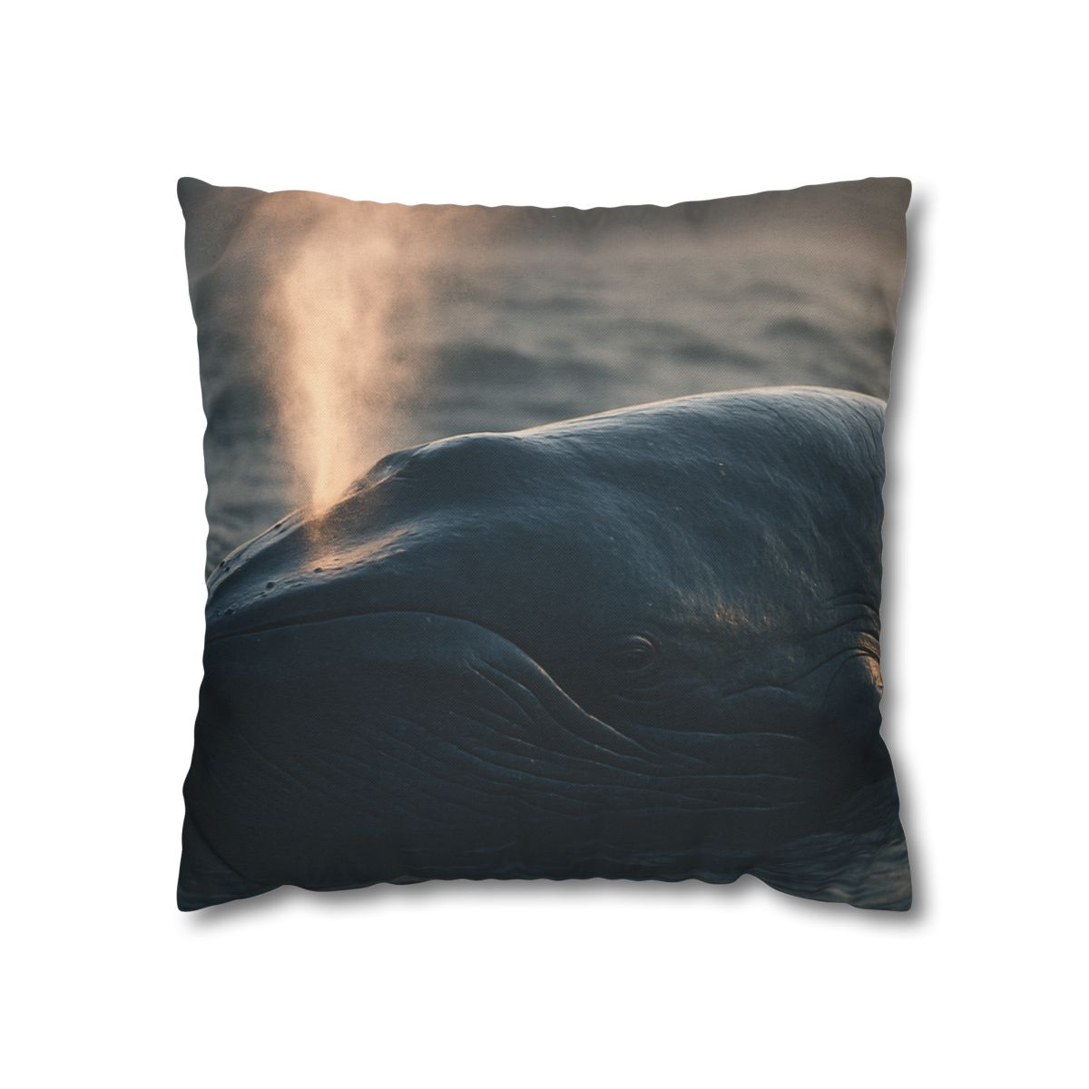 Ocean Song Blue Whale unique gift pillow cases
