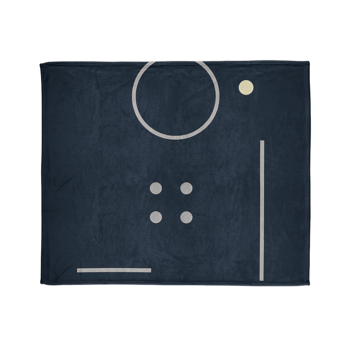 Ring With Missing Dot Cluster trendy patterned blankets