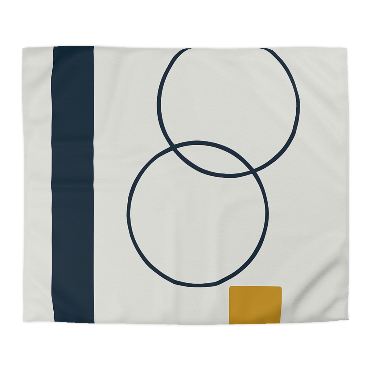 Staggered Rings With Anchored Column soft comforter duvets