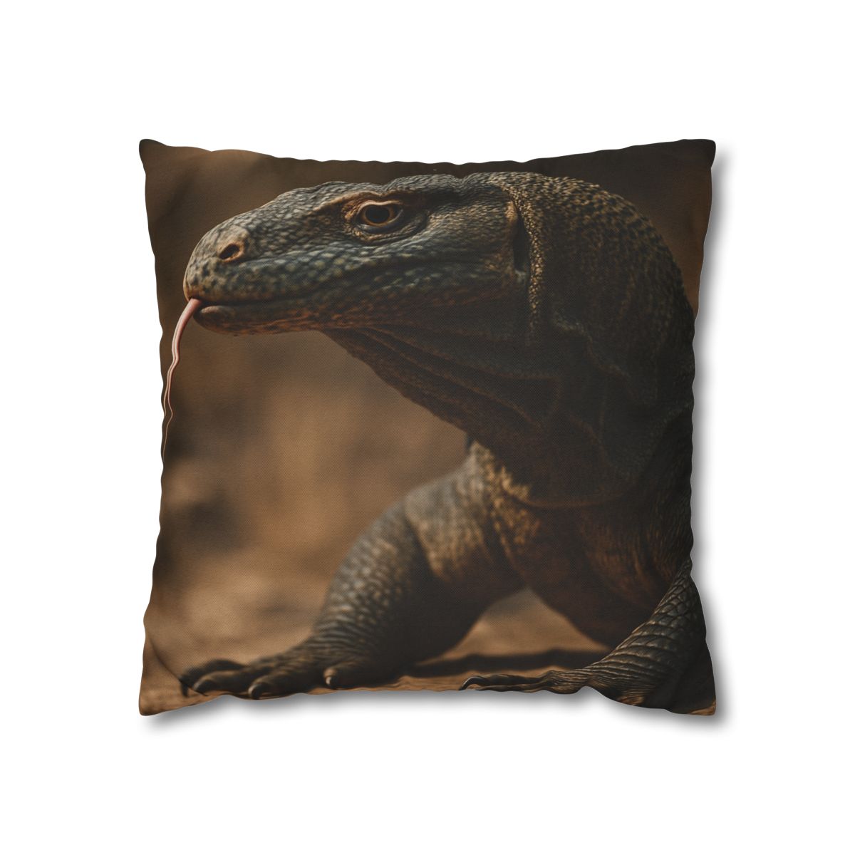 Ancient Sentinel Komodo Dragon stylish decorative pillowcases