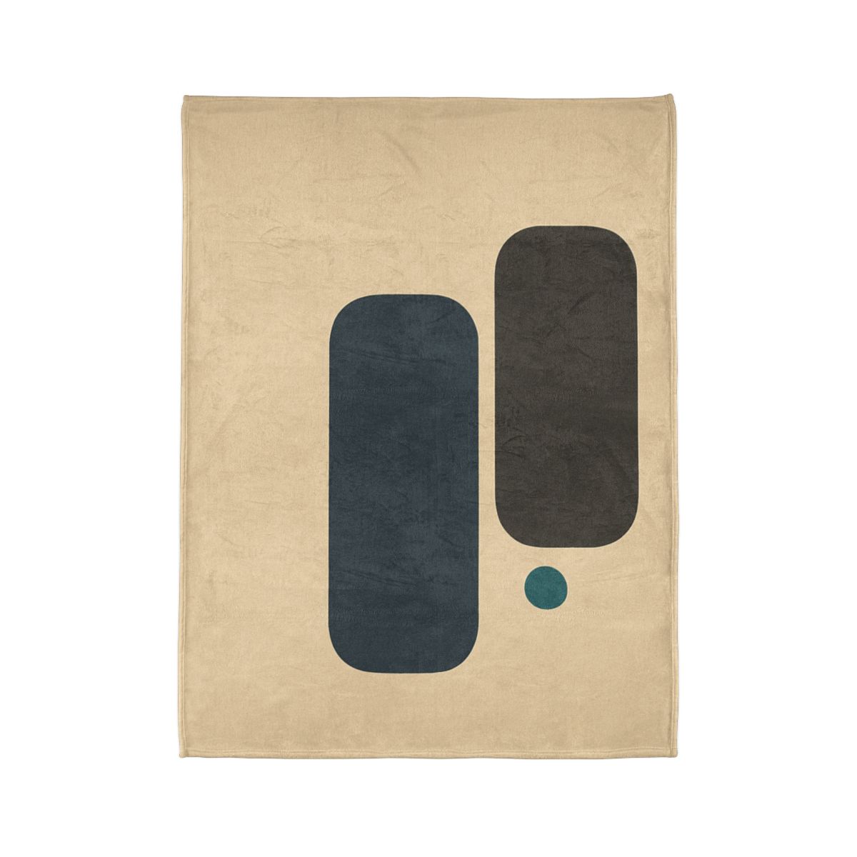 Offset Trio Of Rounded Bars trendy patterned blankets