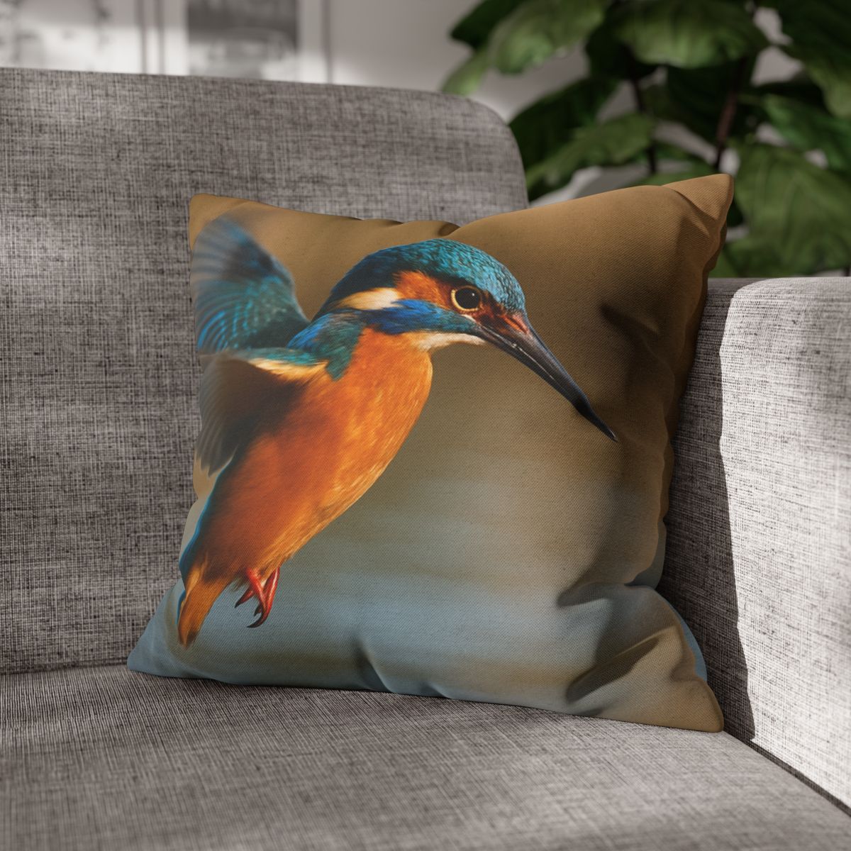 Sky Arrow Kingfisher custom pillow cases