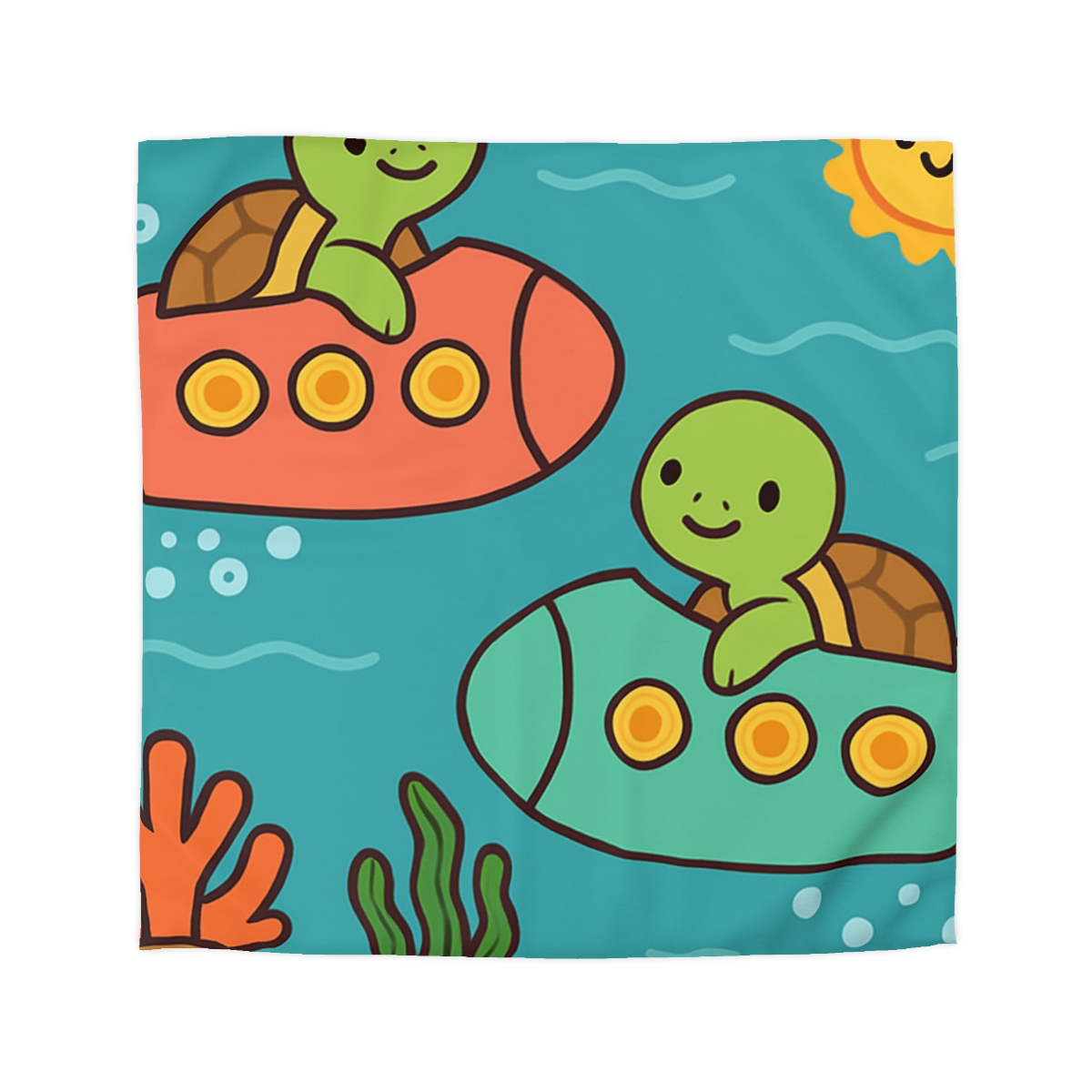 Rainbow Reef Rocket Race duvets for gifts