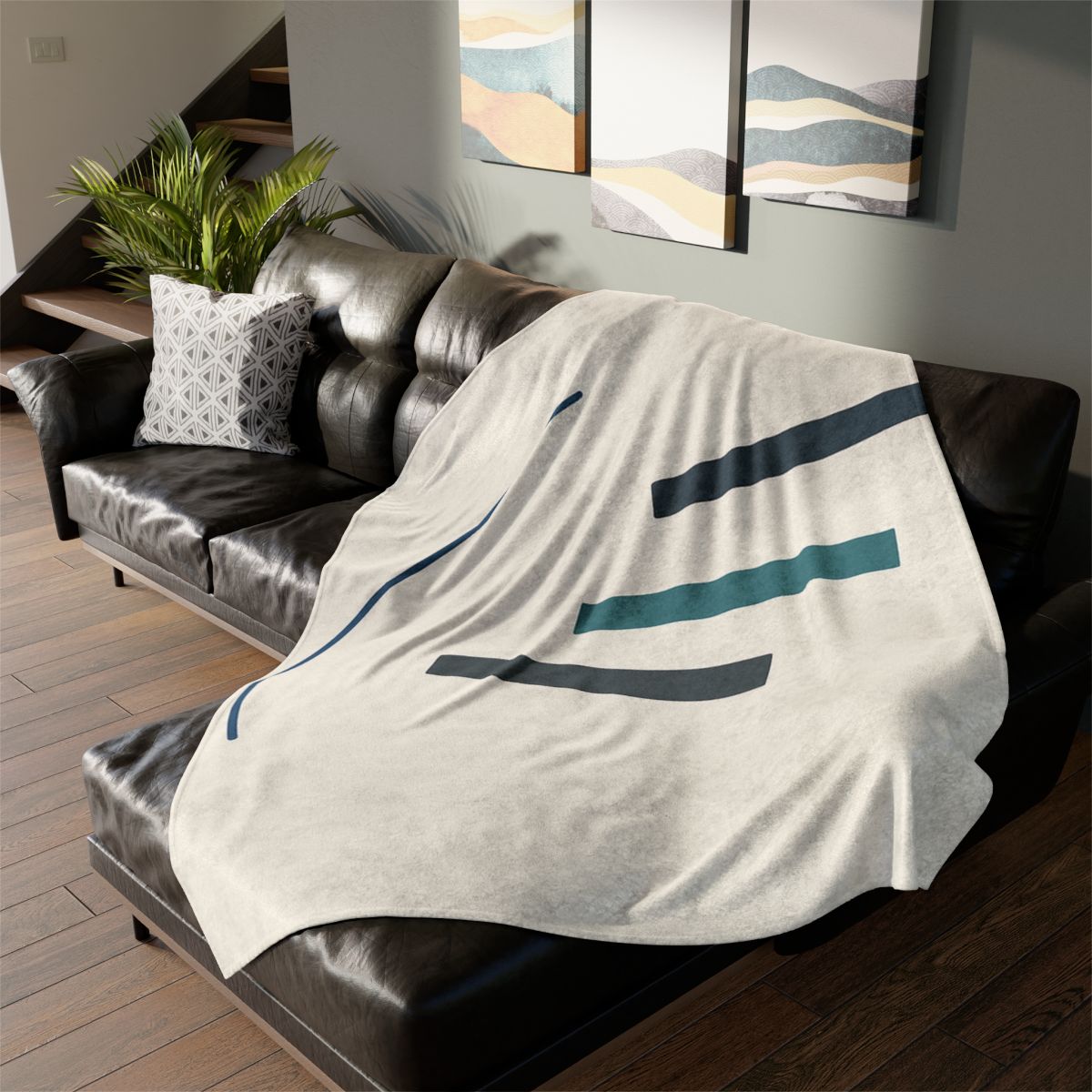 Orbit Pause Rectangles unique gift blankets