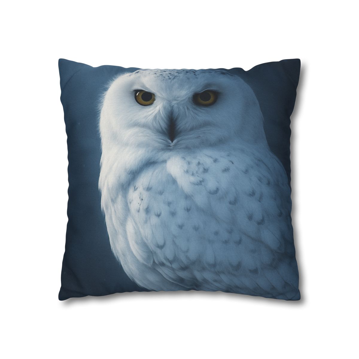 Midnight Watch Snowy Owl stylish decorative pillowcases