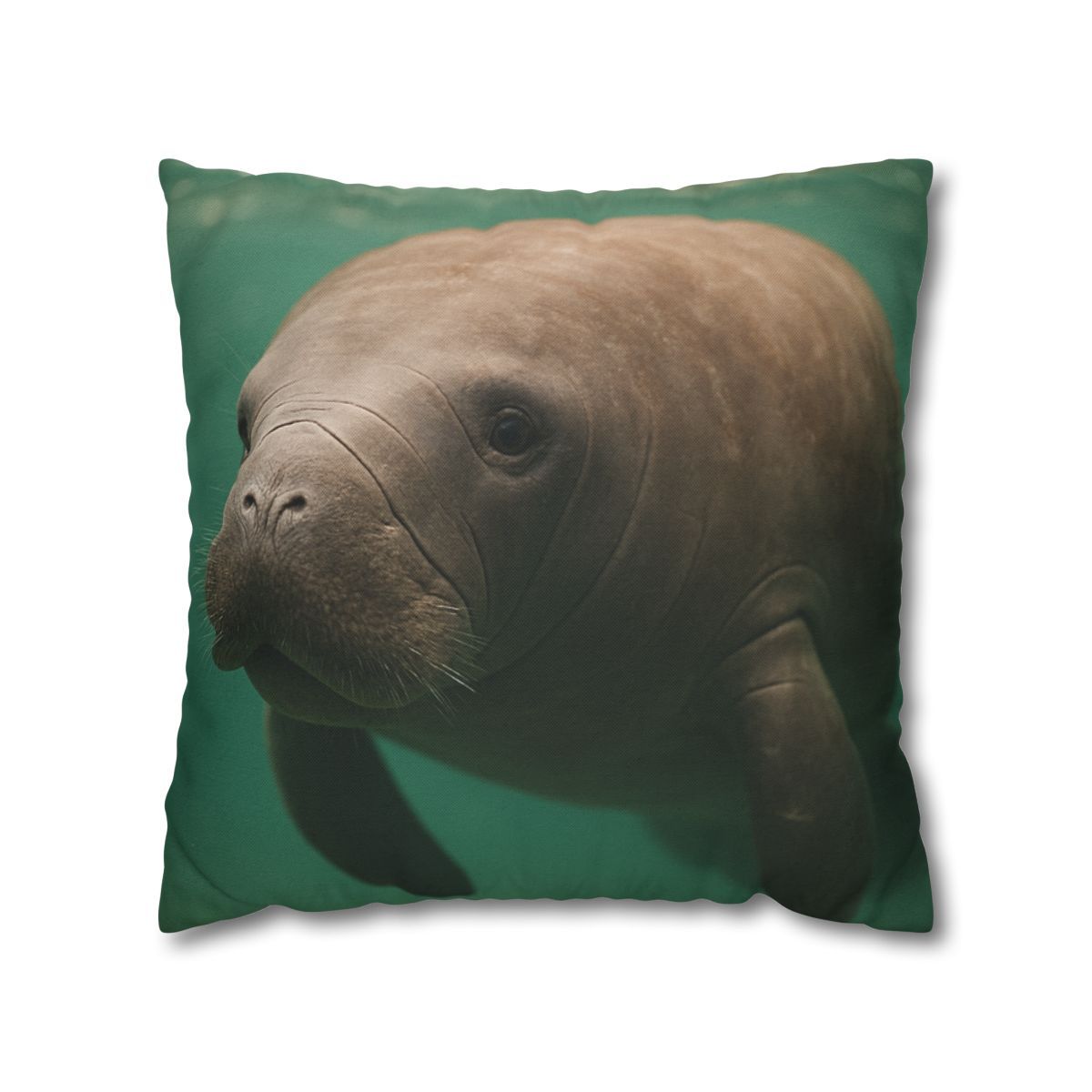 Glasswater Drifter West Indian Manatee stylish decorative pillowcases