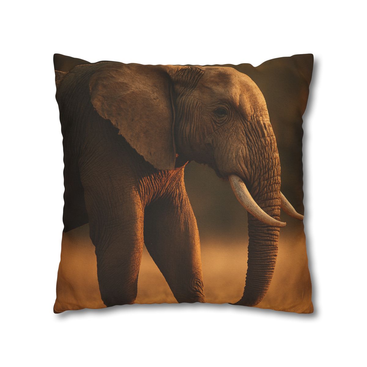 Savannah Sentinel Elephant designer print pillow cases