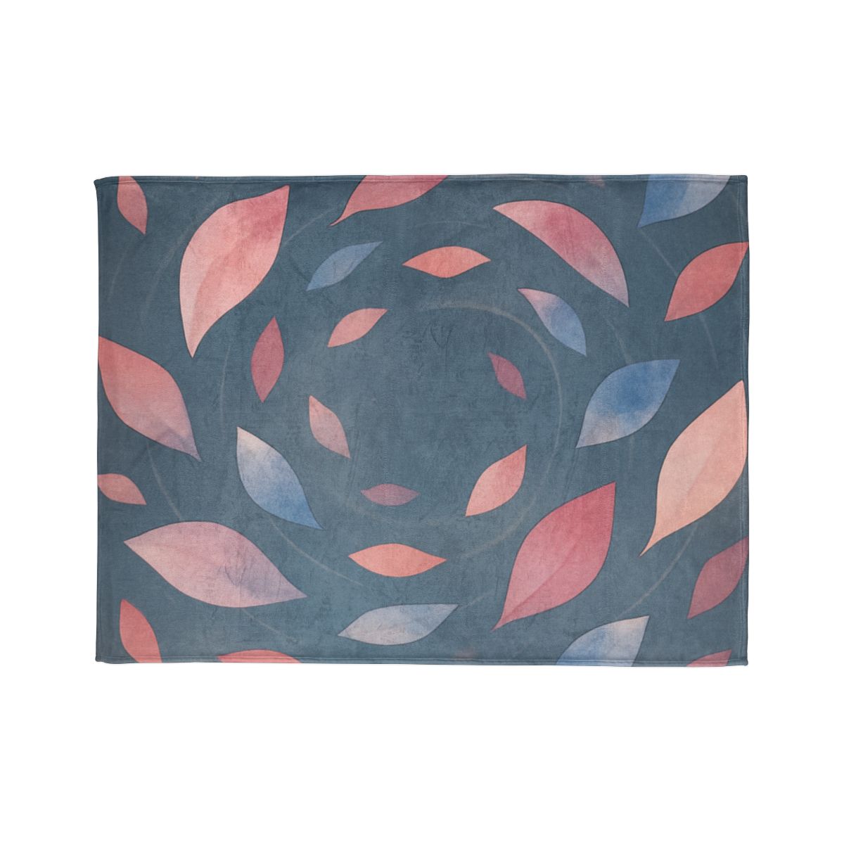 Orbiting Blossom Fragments soft fleece blankets