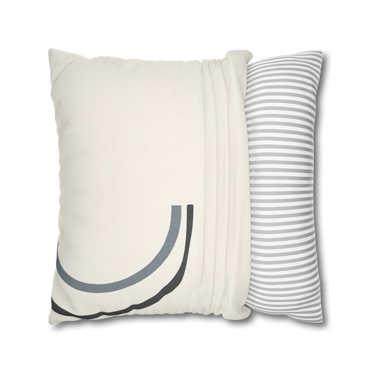 Partial Arc Corner designer print pillow cases