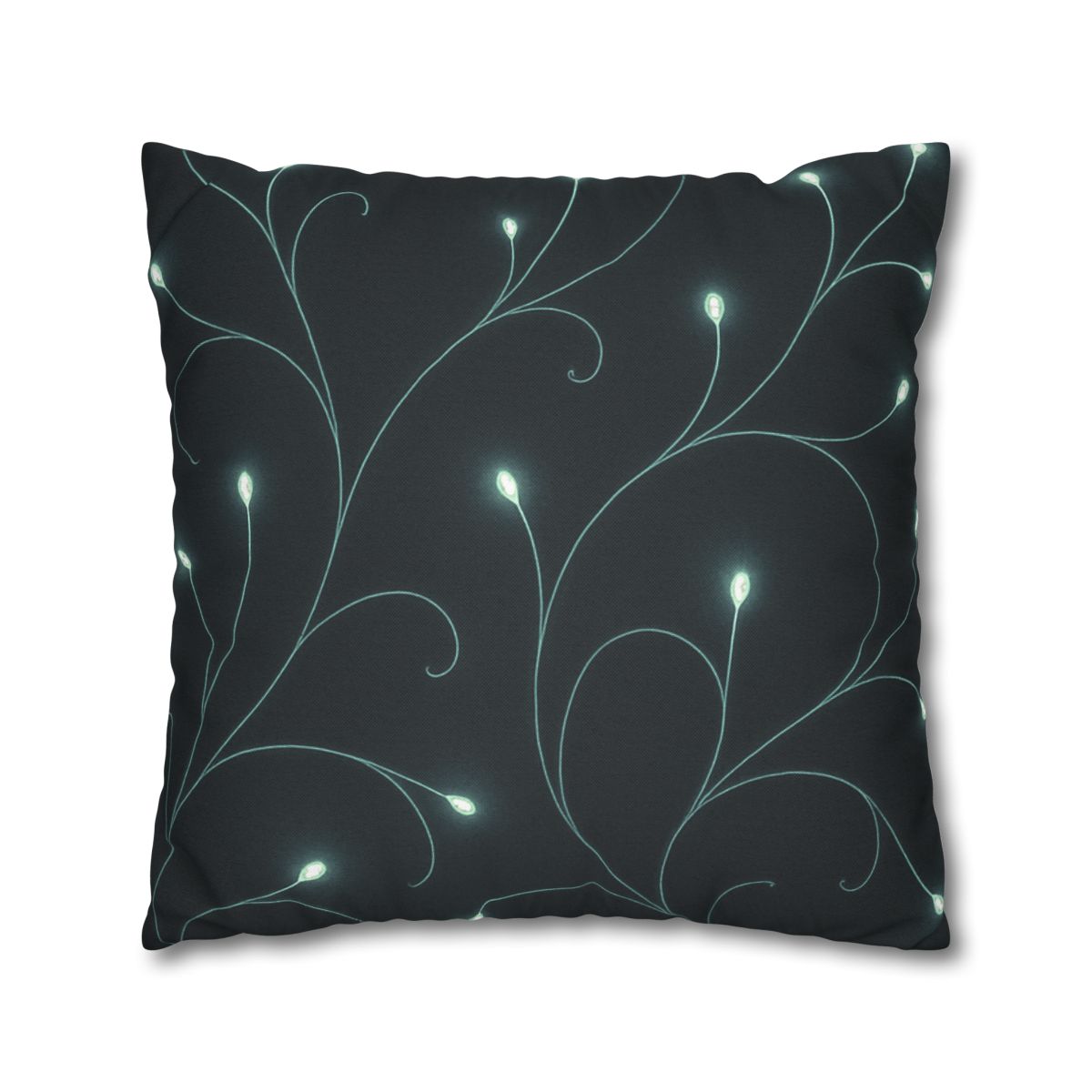 Starlit Vine Constellation designer print pillow cases