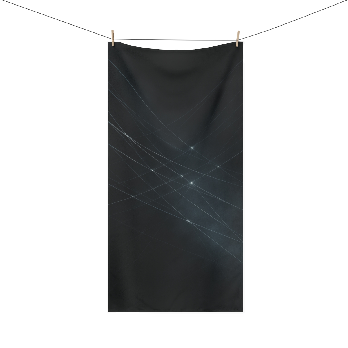 Cosmic Web Filament Tapestry custom towels