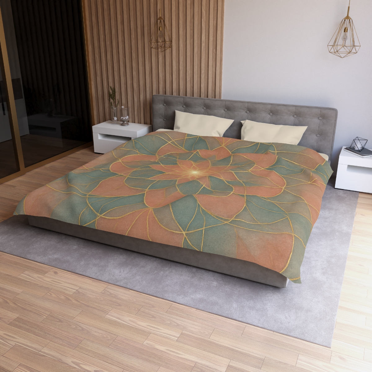 Petal Orbit Lattice trendy bedroom duvets