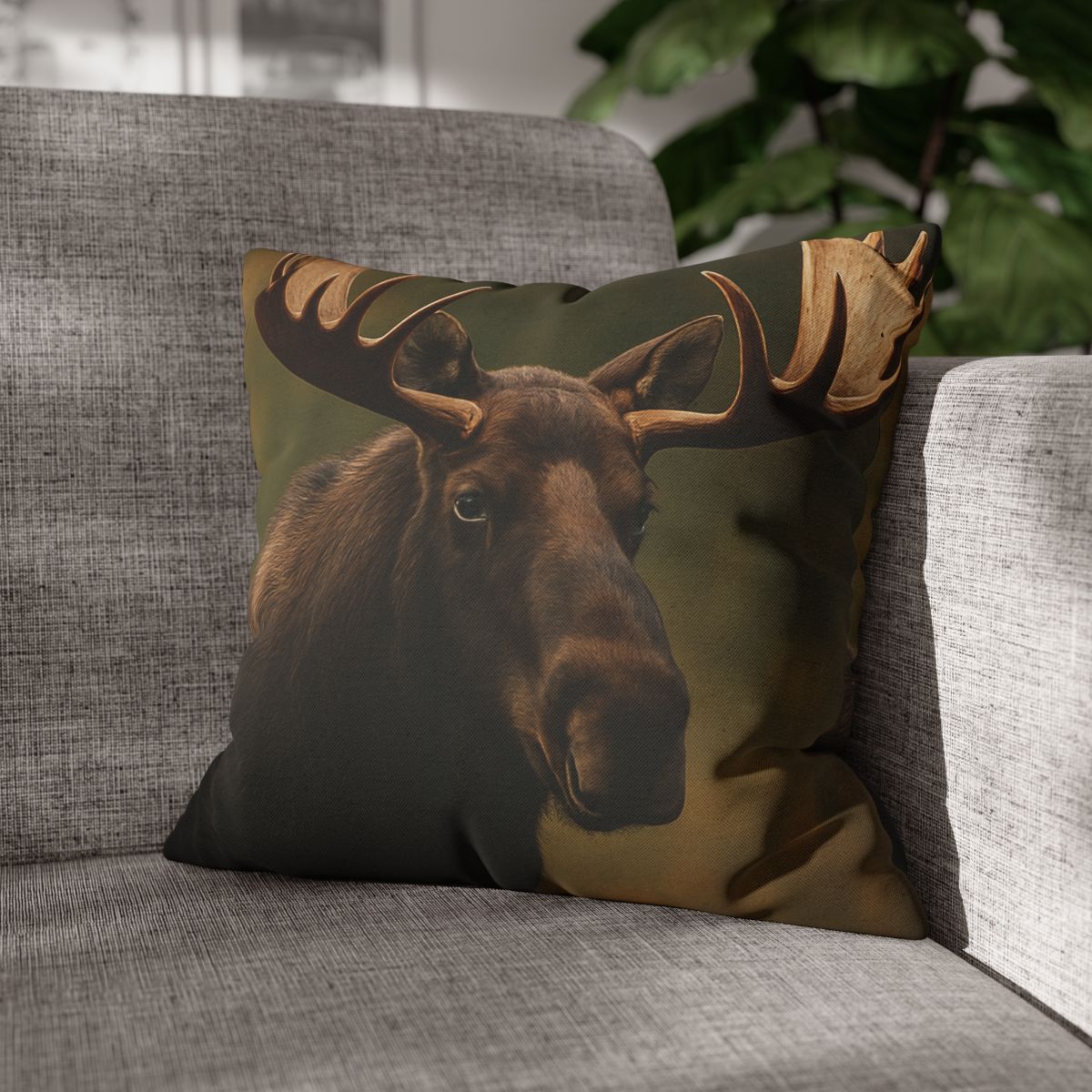 Aurora Quiet Moose unique gift pillow cases