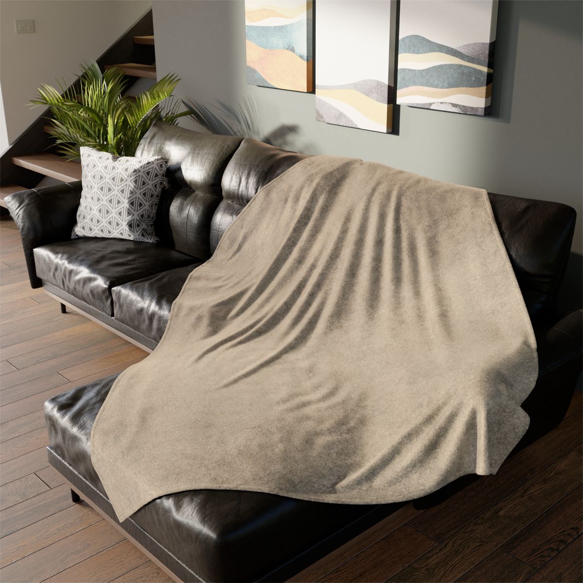 Microwave Whisper Texture trendy patterned blankets