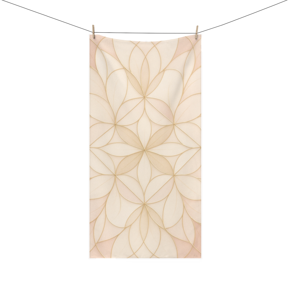 Petal Prism Lattice decorative home towels
