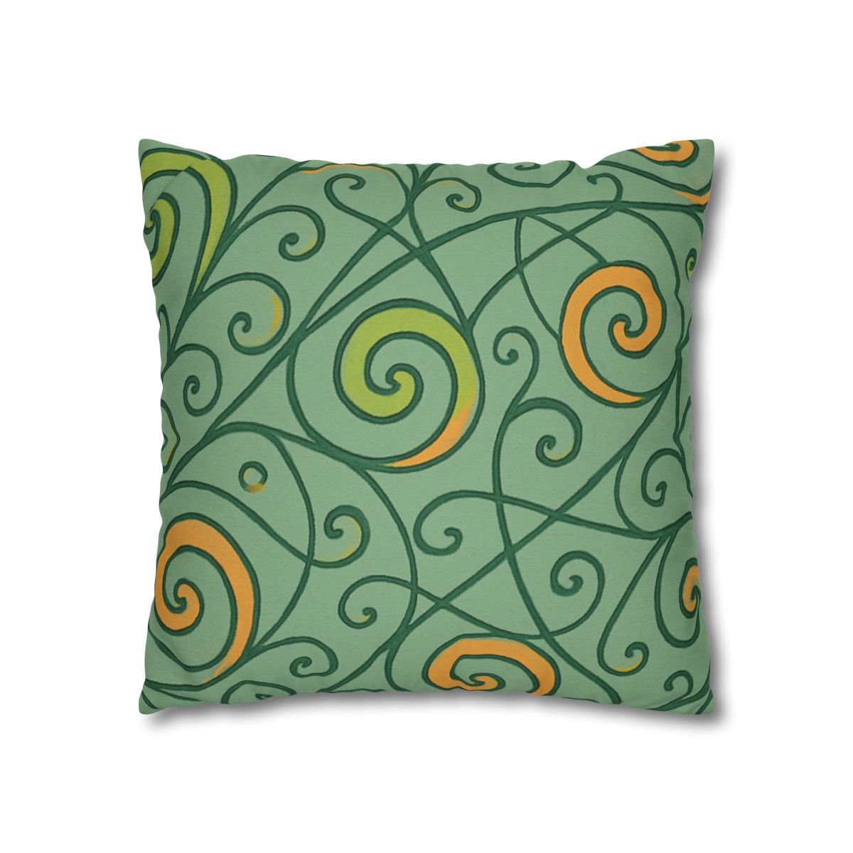 Tendril Spiral Lattice soft cotton pillow cases