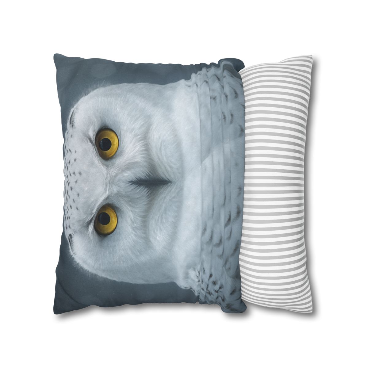 Midnight Watch Snowy Owl trendy patterned pillow cases