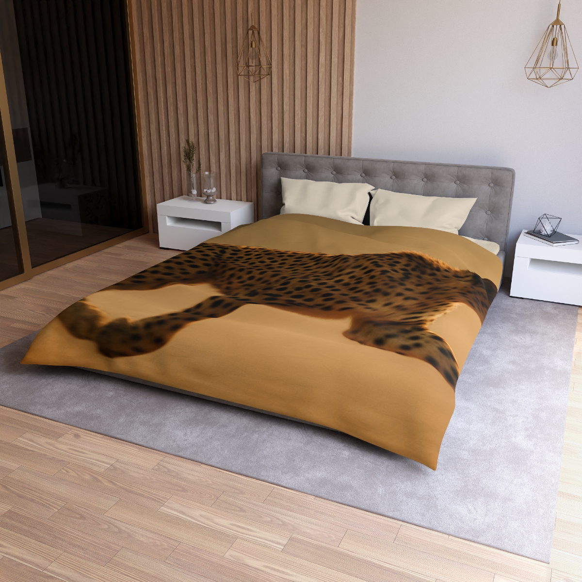 Horizon Sprint Cheetah soft comforter duvets