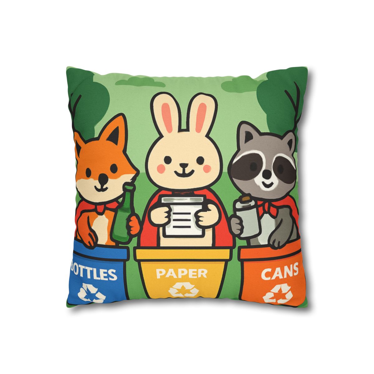 Forest Recycle Rangers unique gift pillow cases