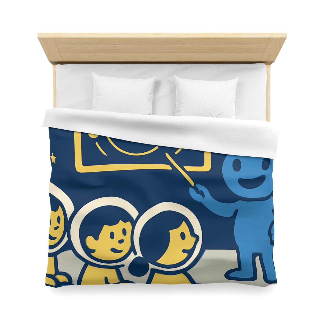 Celestial Classroom On The Moon duvets for gifts