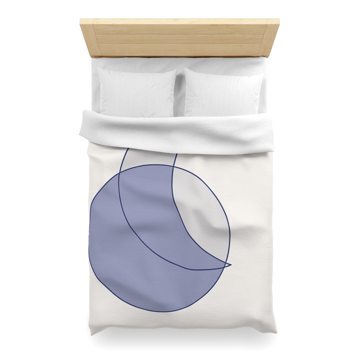 Intersecting Arc Duo designer printed duvets