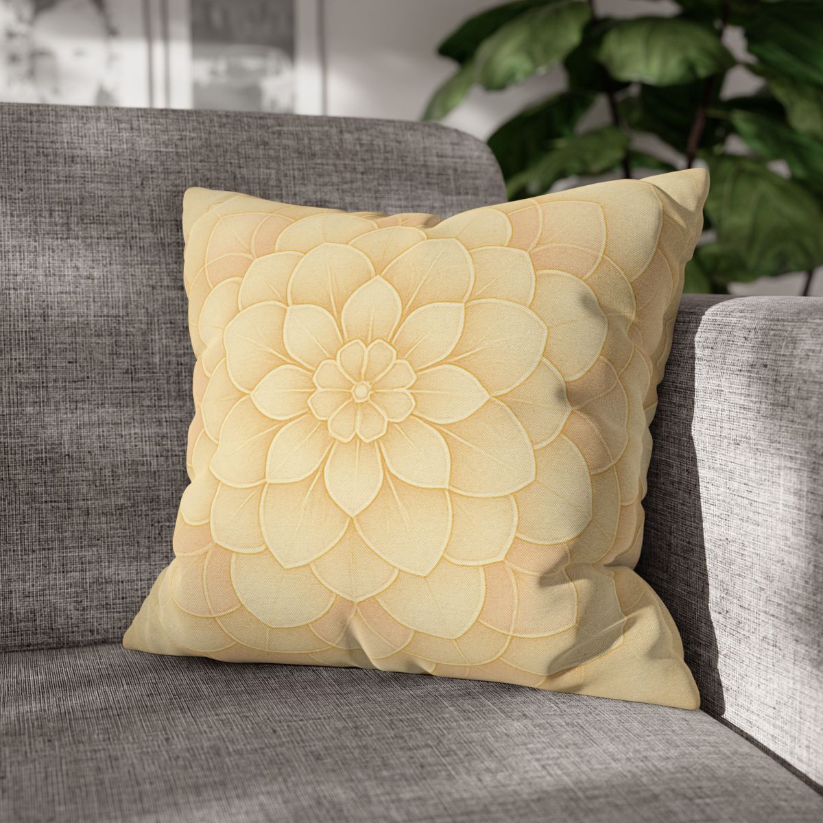 Petal Halo Lattice stylish decorative pillowcases