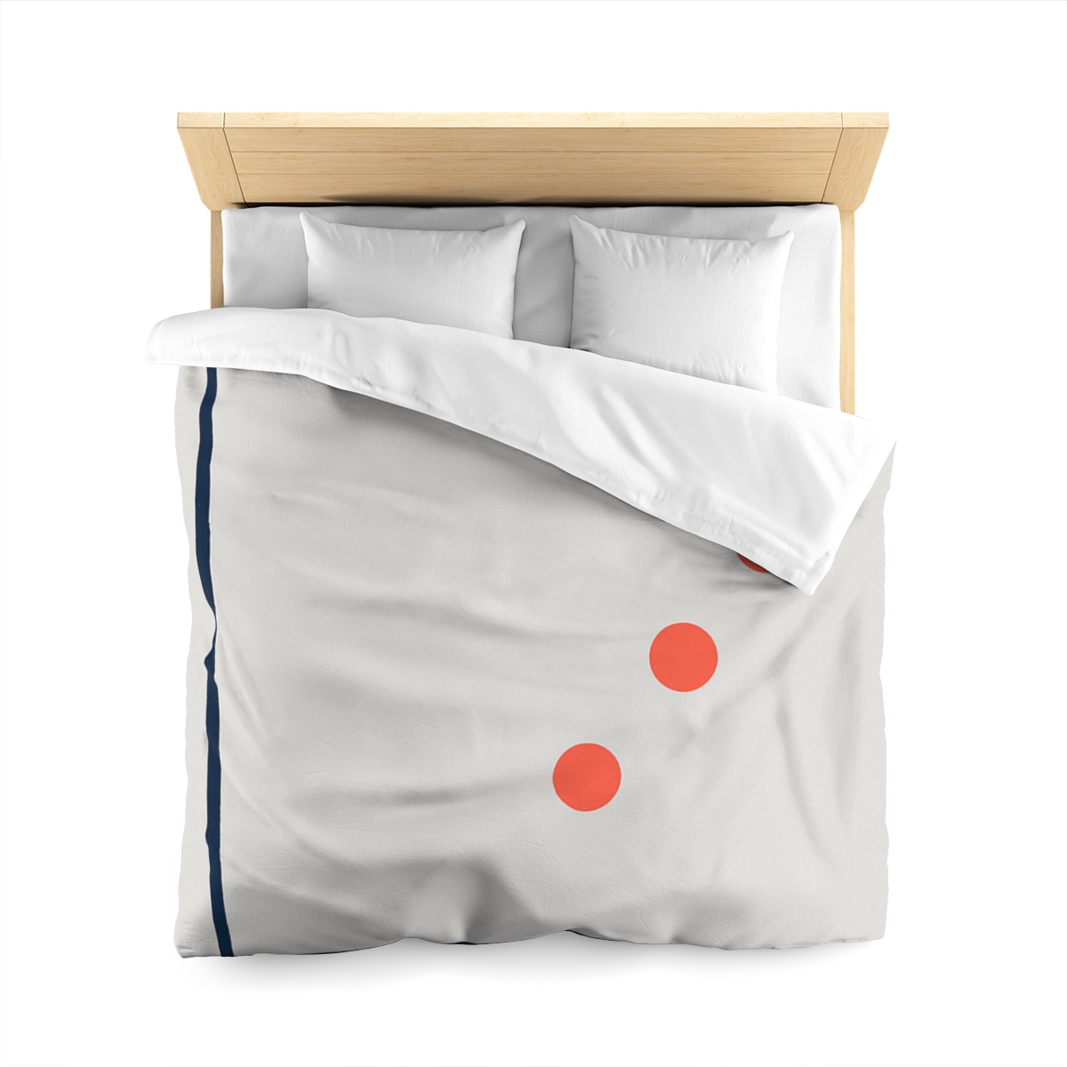 Diagonal Constellation Frame personalized bedding duvets