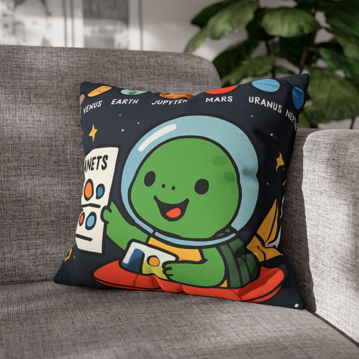Solar Sail Turtle And The Planetary Parade unique gift pillow cases