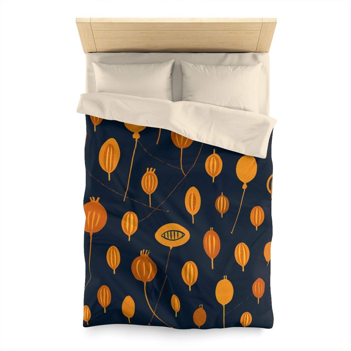 Seed Pod Constellation personalized bedding duvets