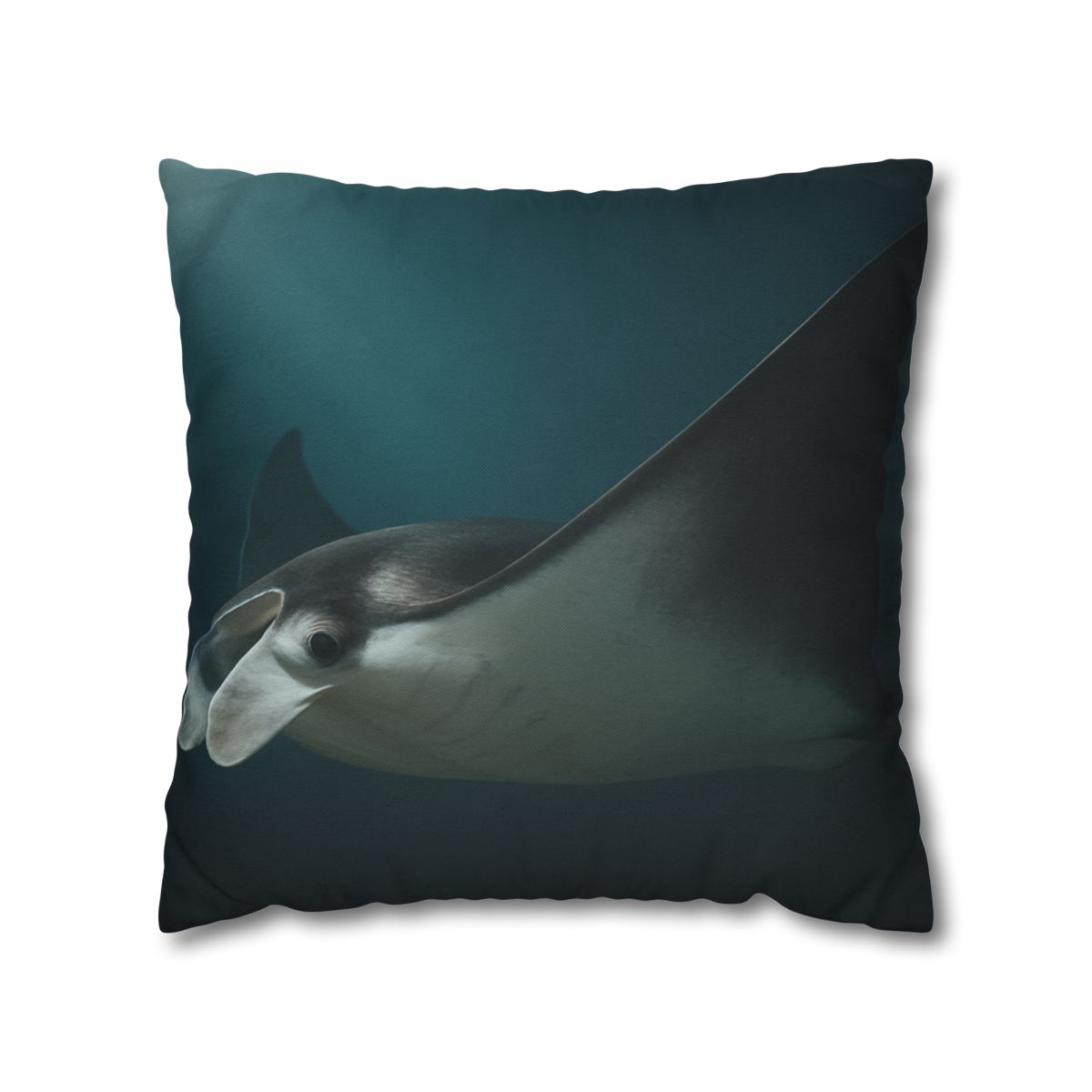 Starlit Glide Manta Ray unique gift pillow cases