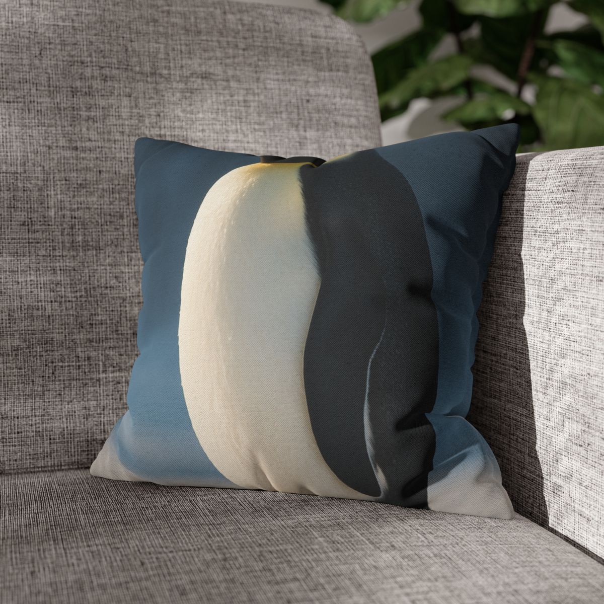 Aurora Drift Emperor Penguin trendy patterned pillow cases