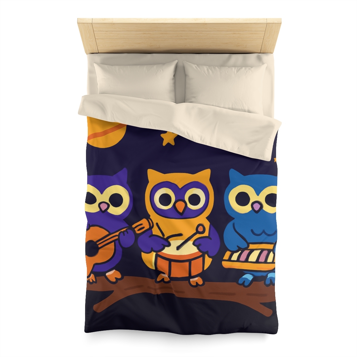 Star Song Owl Band warm winter duvets