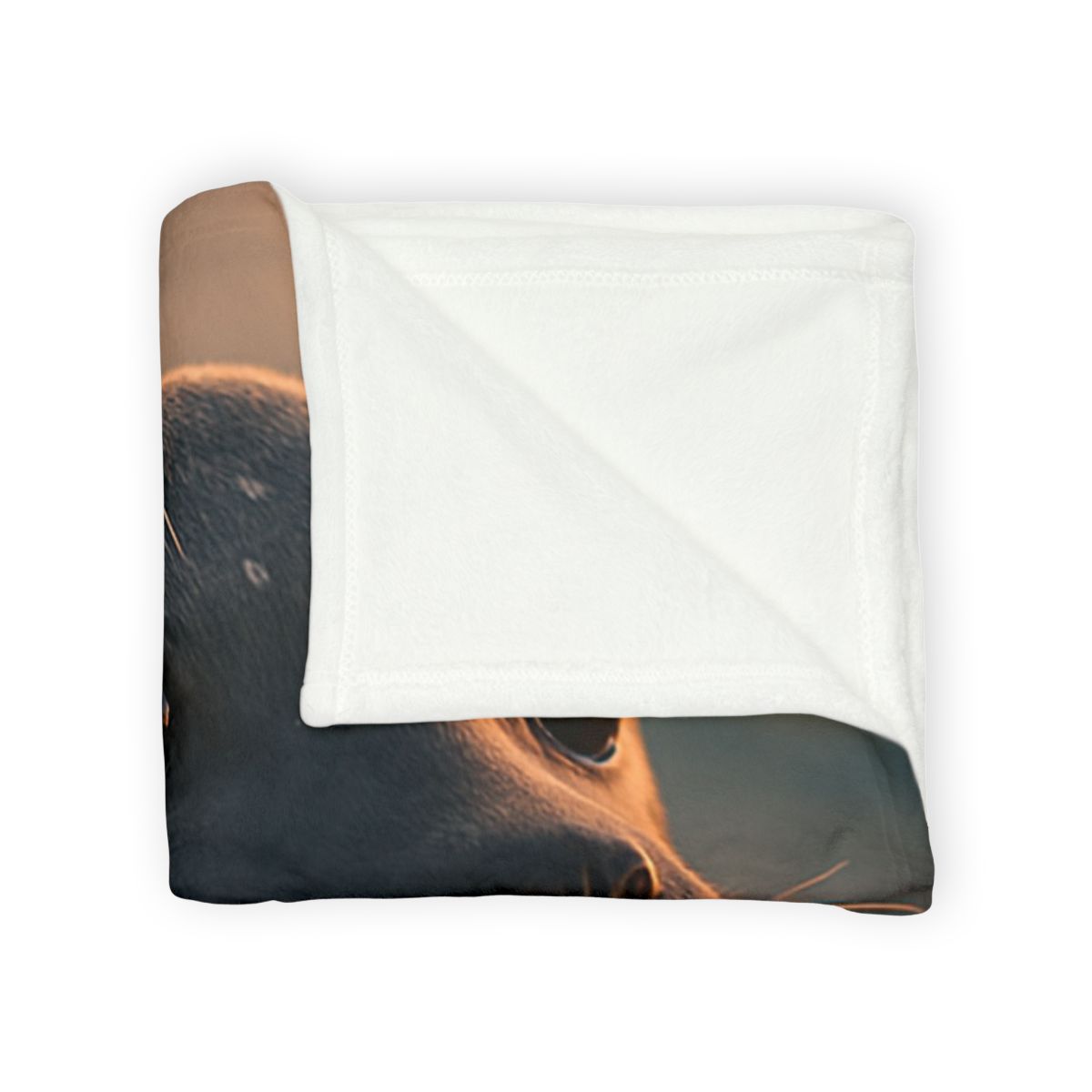 Moonlit Drift Harbor Seal decorative home blankets