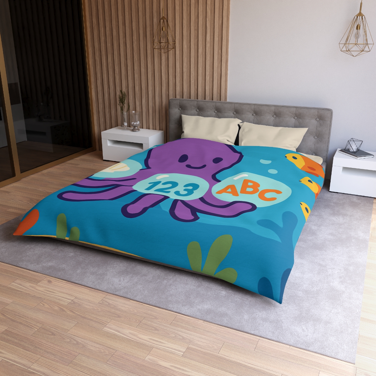 Octopus Library Of Bubble Books warm winter duvets