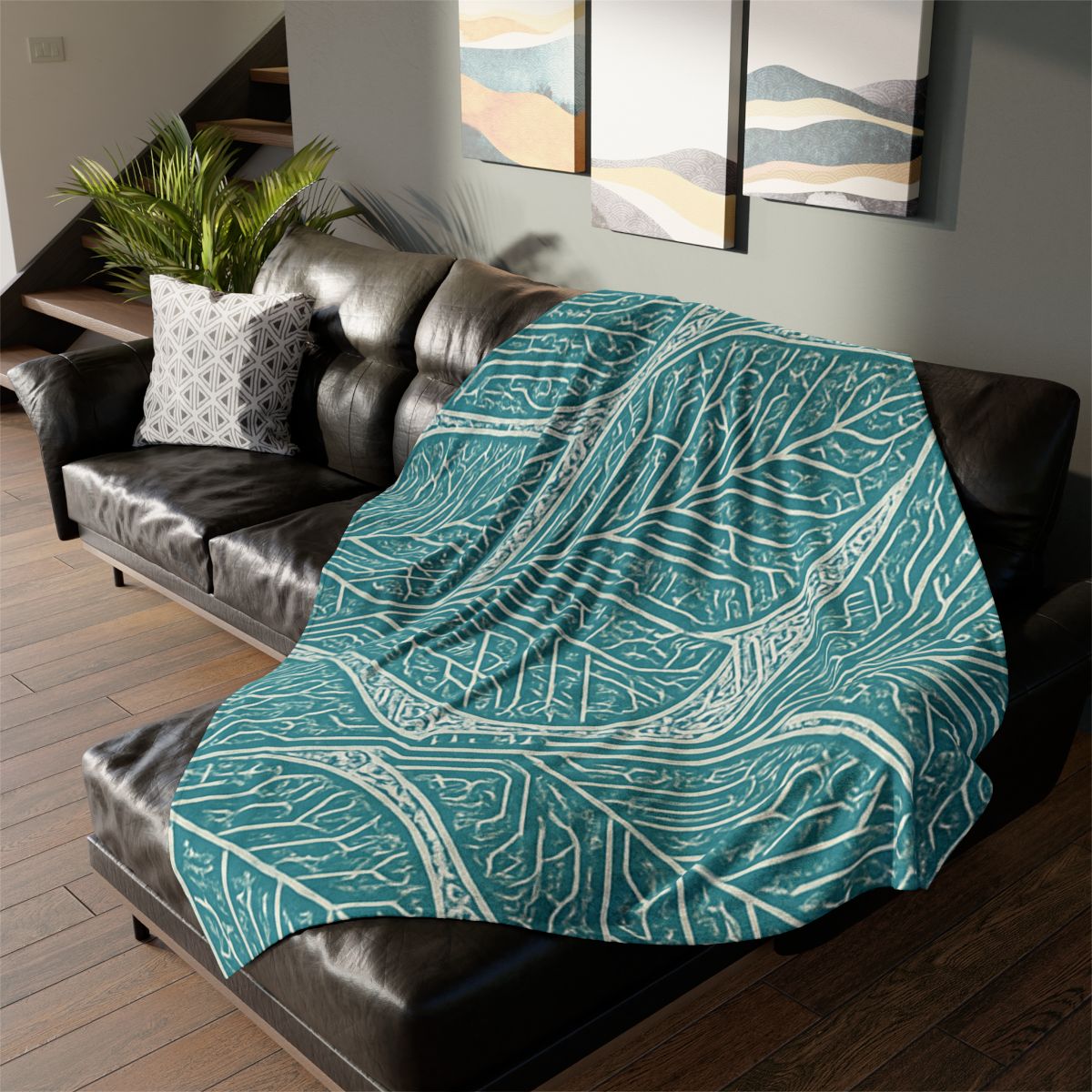Veinline Circuit Lace stylish throw blankets