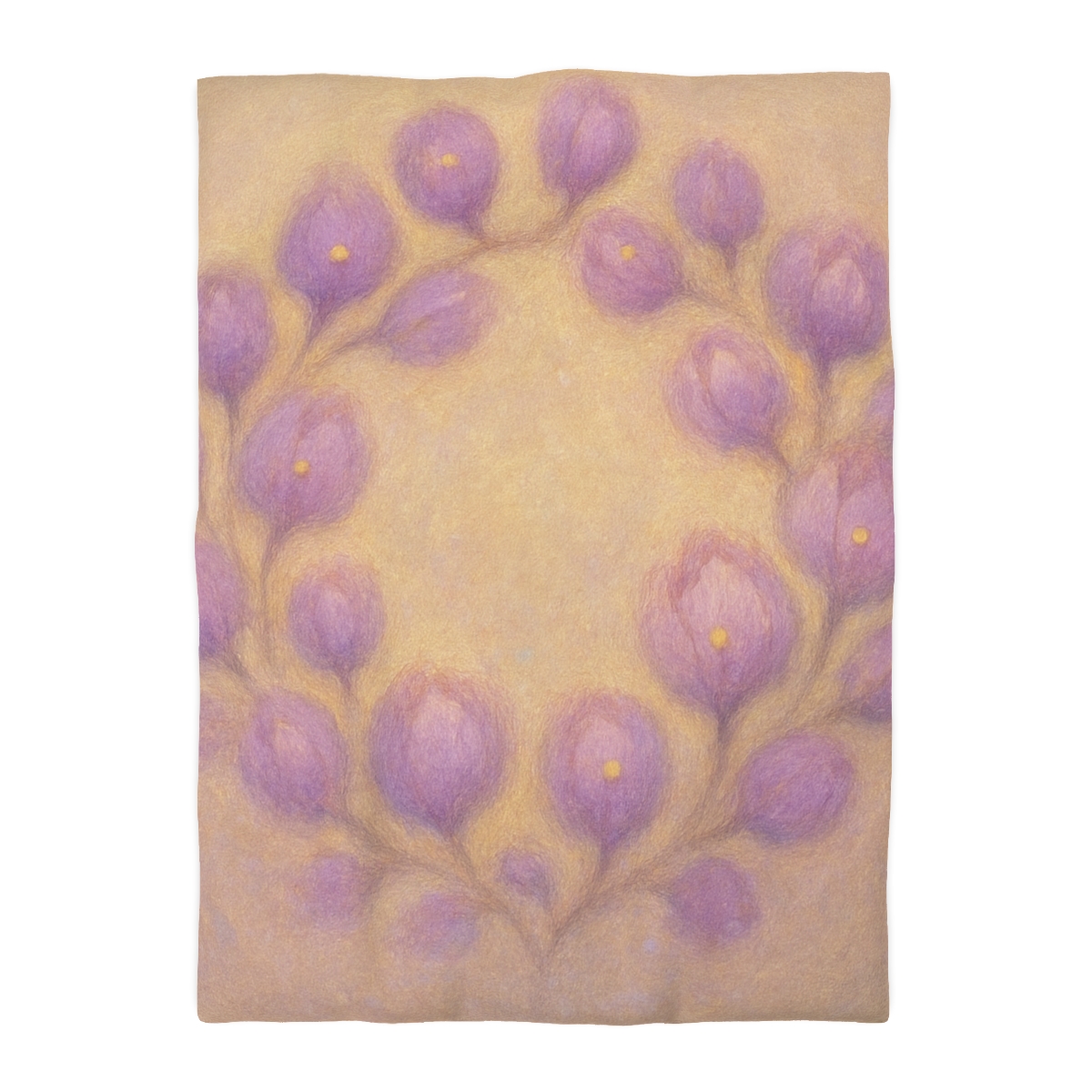 Bud Cluster Halo designer printed duvets