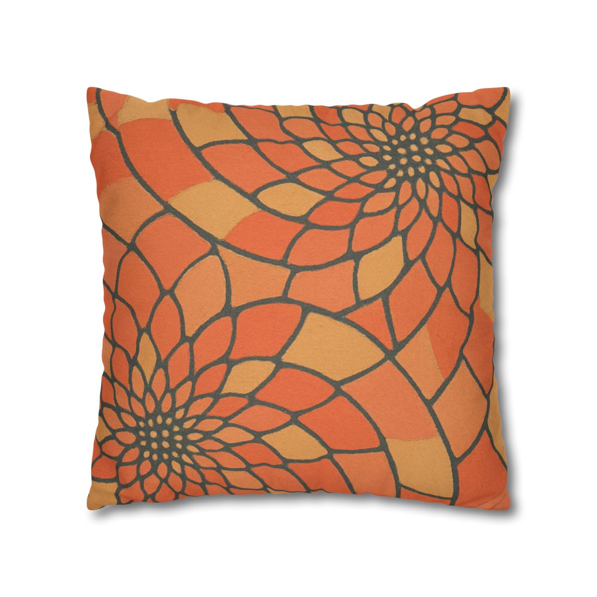 Petal Spiral Matrix designer print pillow cases