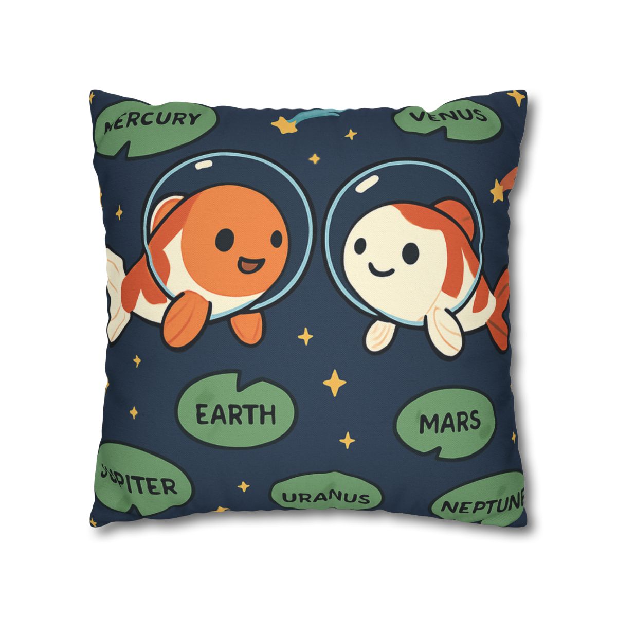 Cosmic Koi Classroom trendy patterned pillow cases