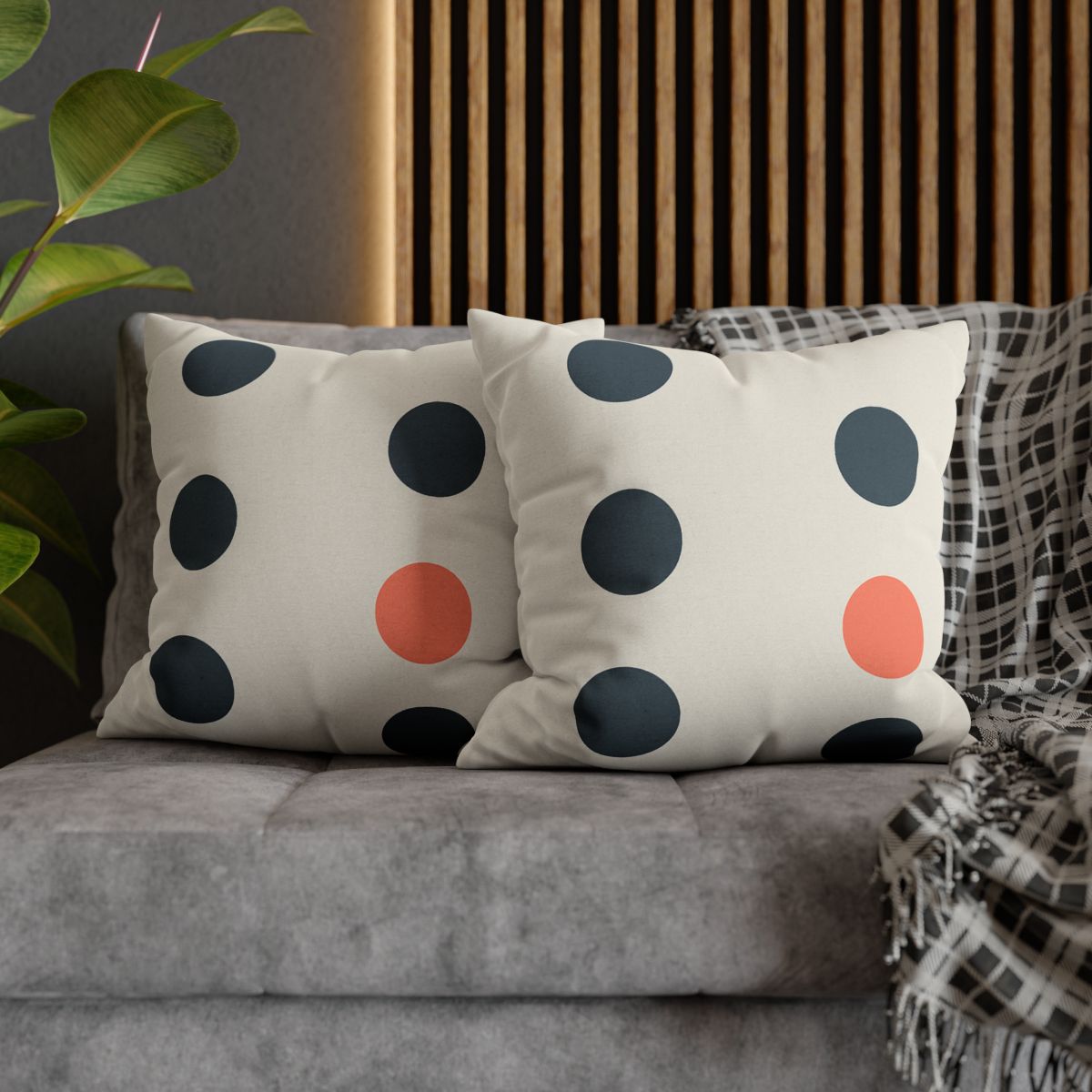 Clustered Dots With Open Lane comfortable bedding pillow covers