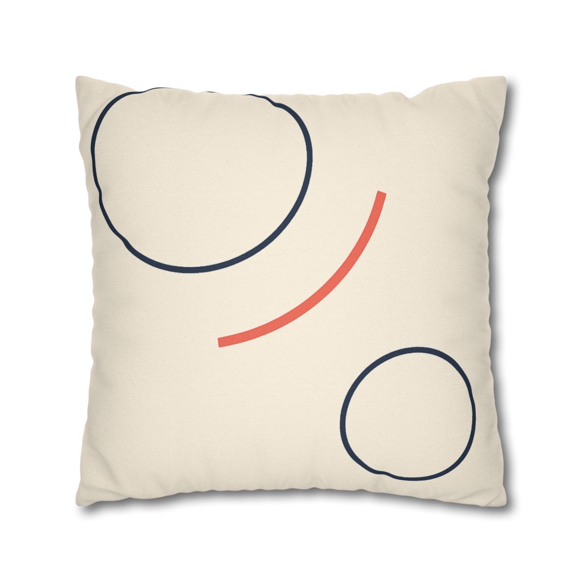 Orbit Gap Circle Pair custom pillow cases