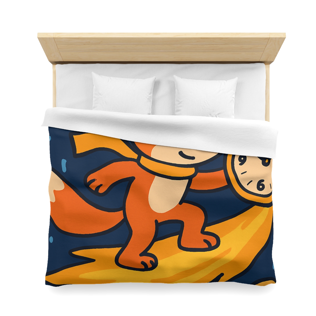 Time Traveling Comet Fox stylish duvet covers