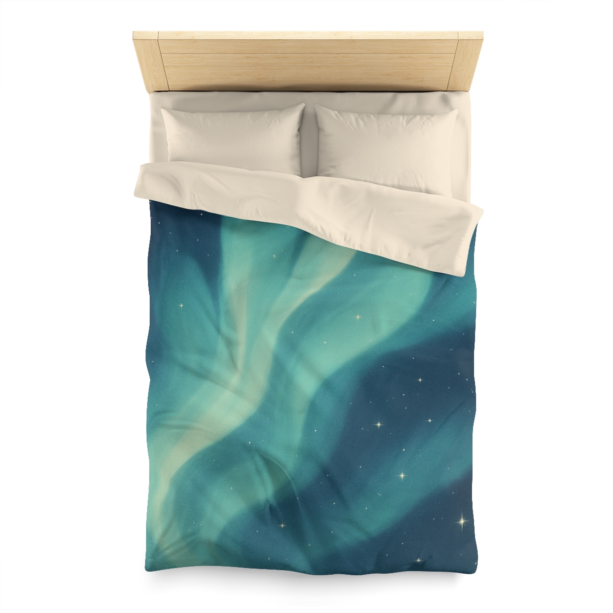 Aurora Veil Star Bloom personalized bedding duvets