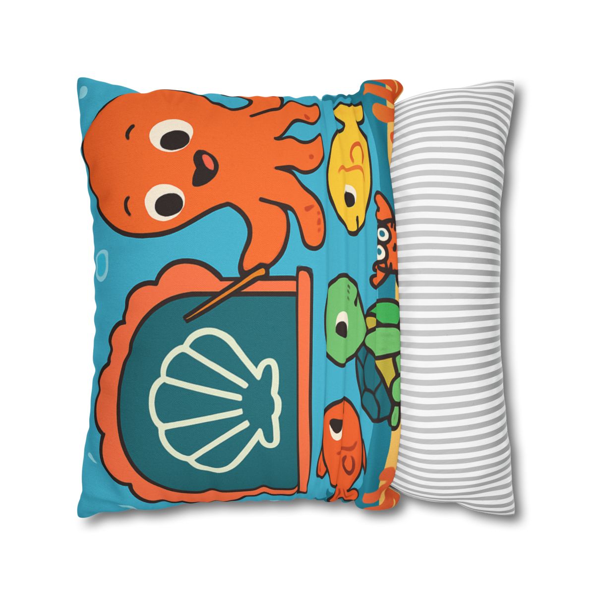 Coral Classroom Under The Sea custom pillow cases