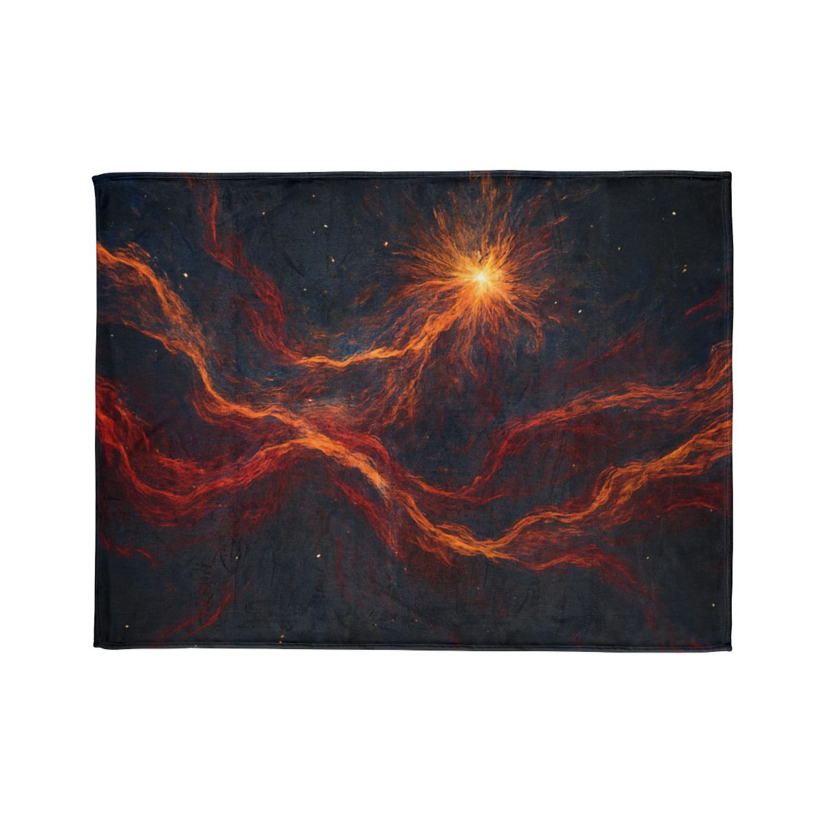Ember Filament Bloom designer printed blankets