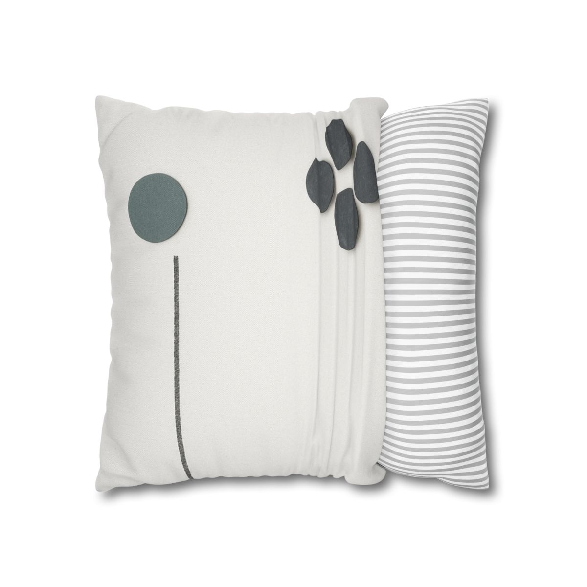 Clustered Dots With Broken Line trendy patterned pillow cases