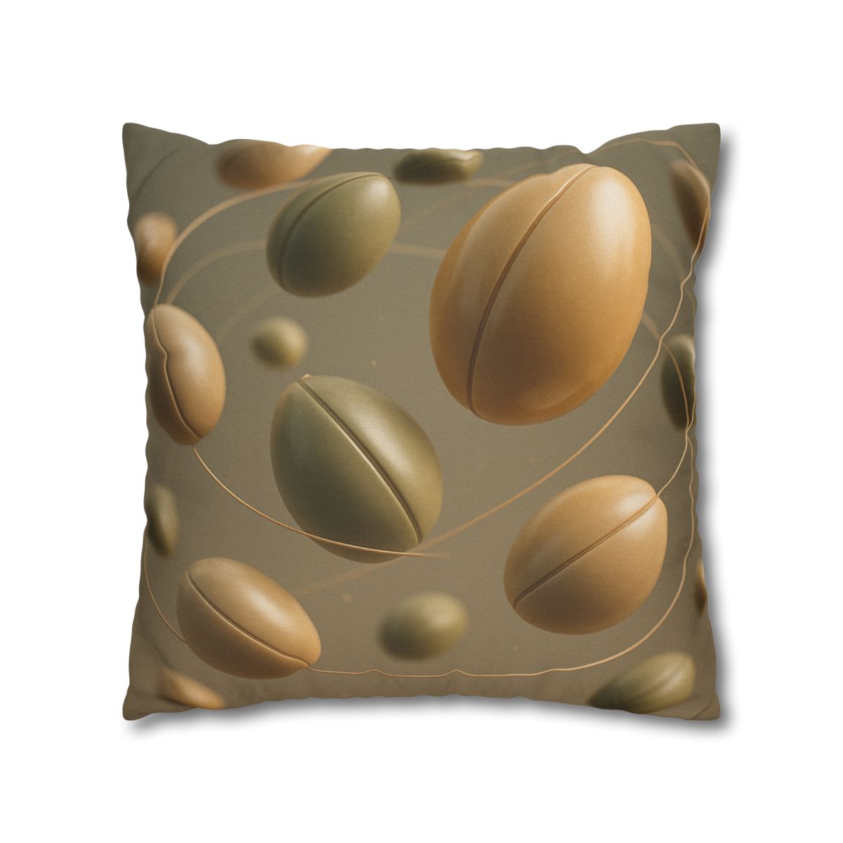 Seed Pod Orbit Cluster custom pillow cases