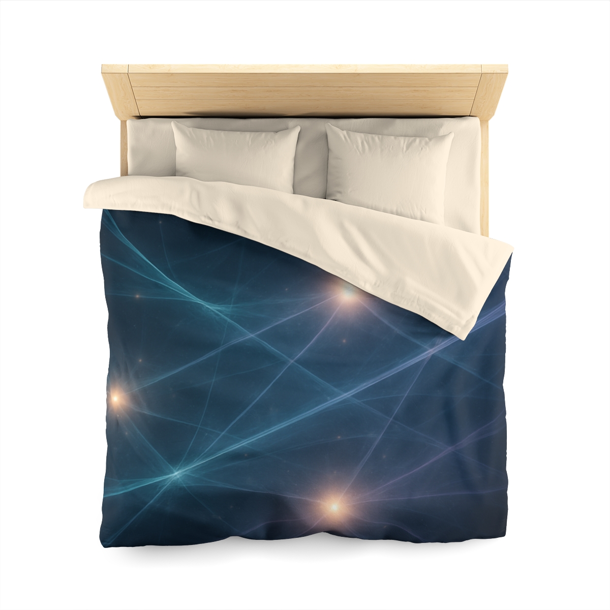 Luminous Web Filament soft comforter duvets