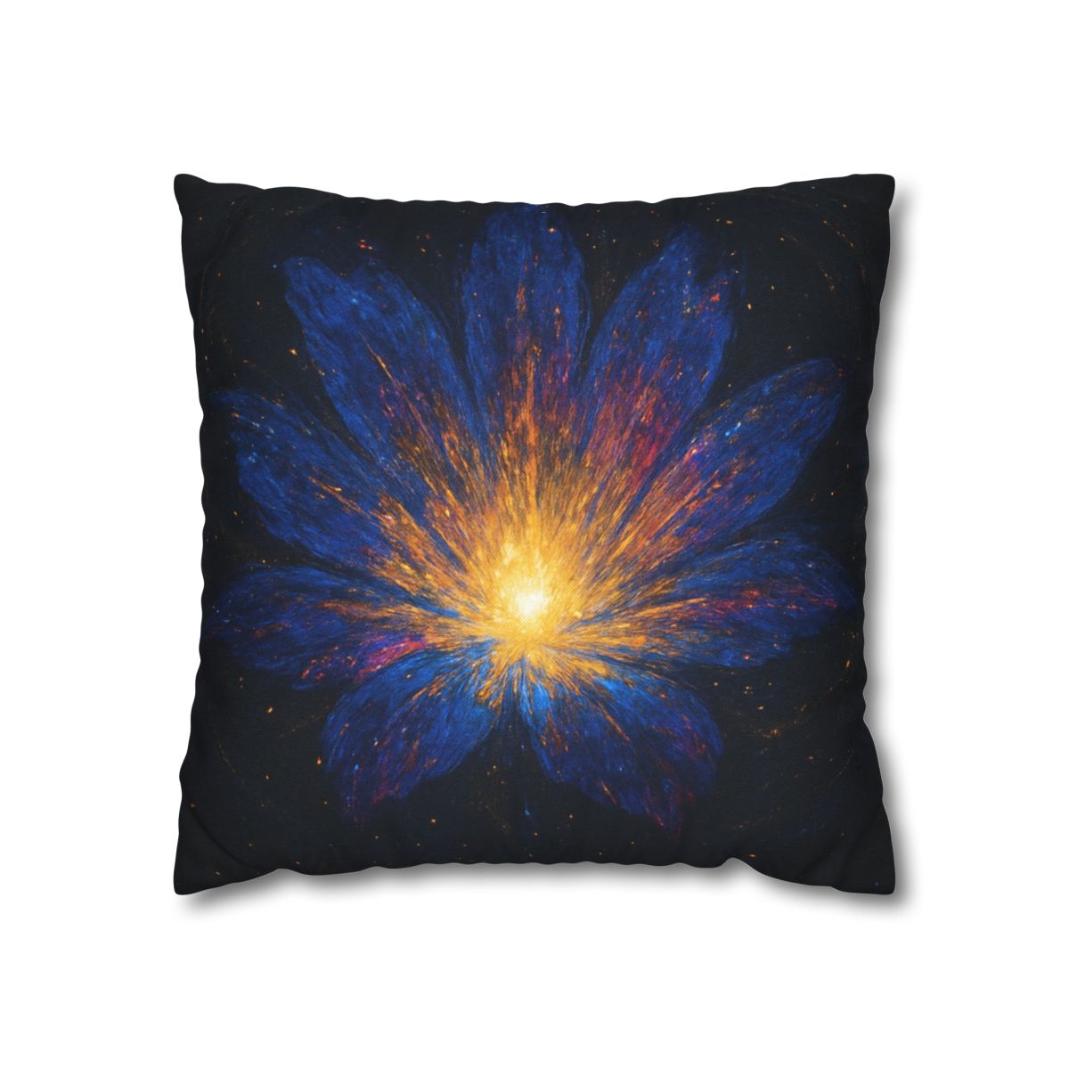 Prismatic Starforge Bloom comfortable bedding pillow covers